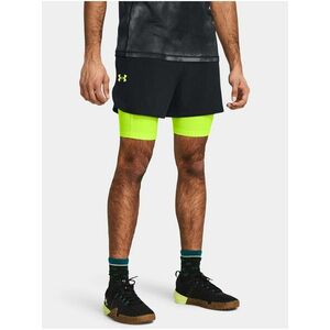 Čierne športové kraťasy Under Armour UA Peak Woven 2in1 Sts vyobraziť