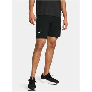 Čierne športové kraťasy Under Armour UA LAUNCH 7'' 2-IN-1 SHORTS vyobraziť