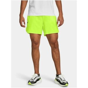 Žlté športové kraťasy Under Armour UA Peak Woven Shorts vyobraziť