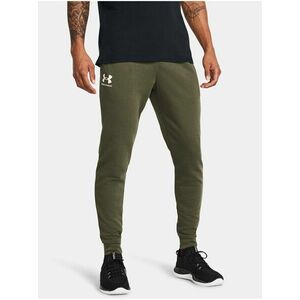 Kaki športové tepláky Under Armour UA Rival Terry Jogger vyobraziť