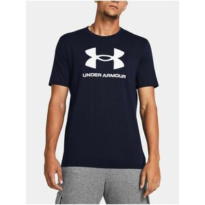 Tmavomodré tričko Under Armour UA SPORTSTYLE LOGO UPDATE SS vyobraziť