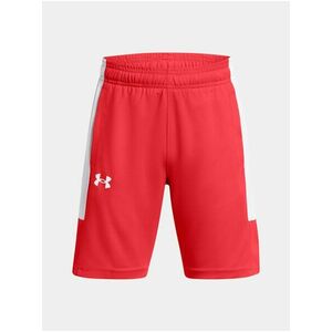 Červené športové kraťasy Under Armour UA Baseline Short vyobraziť