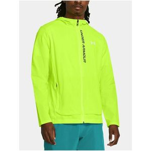 Žltá športová bunda Under Armour OUTRUN THE STORM JACKET vyobraziť