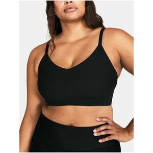 Čierna športová podprsenka Under Armour Meridian Rib Bralette vyobraziť