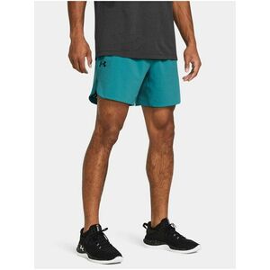 Petrolejové športové kraťasy Under Armour UA Peak Woven Shorts vyobraziť