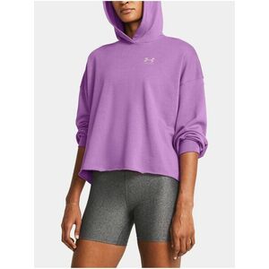 Fialová športová mikina Under Armour UA Rival Terry OS Hoodie vyobraziť