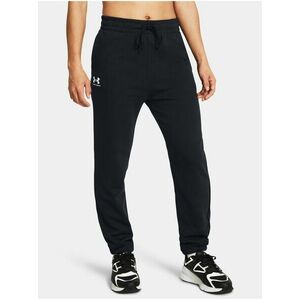 Čierne športové tepláky Under Armour UA Rival Terry Jogger vyobraziť