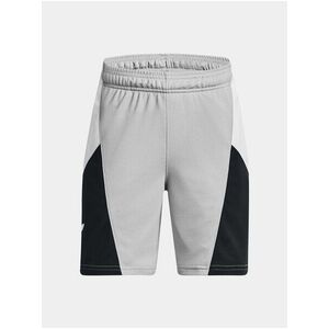 Svetlosivé športové kraťasy Under Armour Curry Boys Splash Short vyobraziť