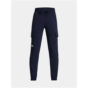 Tmavomodré športové nohavice Under Armour UA Pennant Woven Cargo Pant vyobraziť