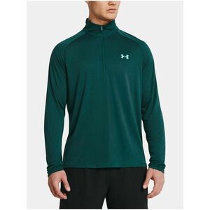 Petrolejové športové tričko Under Armour UA Tech 2.0 1/2 Zip vyobraziť