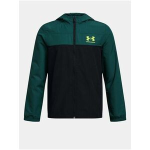 Petrolejová športová bunda Under Armour UA Sportstyle Windbreaker vyobraziť