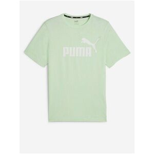 Svetlo zelené pánske tričko Puma ESS Logo Tee vyobraziť