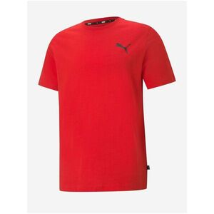 Červené pánske tričko Puma ESS Small Logo Tee vyobraziť