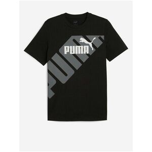 Čierne pánske tričko Puma Power Graphic Tee vyobraziť