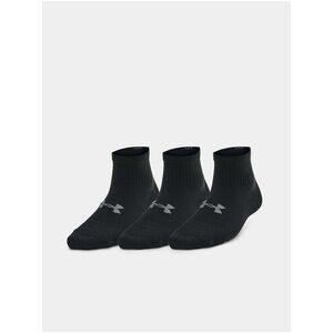 Súprava troch párov ponožiek Under Armour UA Essential 3pk Qtr Yth vyobraziť