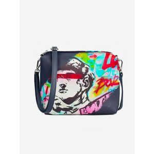 Farebná dámska crossbody kabelka Peaceful love vyobraziť