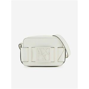 Biela dámska crossbody kabelka Armani Exchange vyobraziť