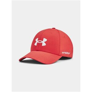 Červená šiltovka Under Armour UA Golf96 Hat vyobraziť