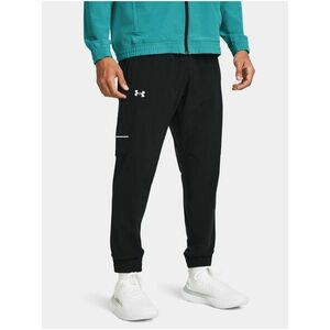 Čierne športové nohavice Under Armour UA Baseline Woven Pant vyobraziť