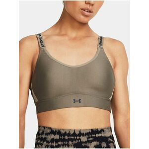 Hnedá dámská športová podprsenka Under Armour UA Infinity Mid 2.0 Rib Bra vyobraziť