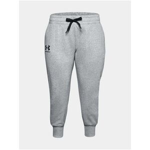 Sivé dámske tepláky Under Armour UA Rival Fleece Joggers vyobraziť