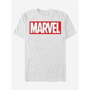 Biele unisex tričko ZOOT.Fan Marvel Marvel Brick vyobraziť