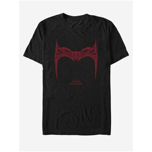 Čierne unisex tričko Marvel Wanda Helm vyobraziť