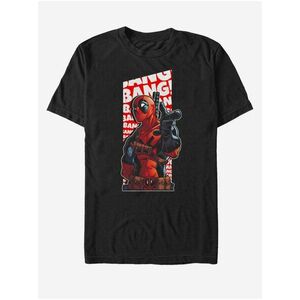 Čierne unisex tričko Marvel Bang Bang Bang vyobraziť