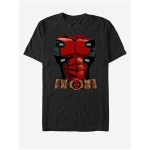 Čierne unisex tričko Marvel Deadpool Armor vyobraziť