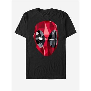 Čierne unisex tričko Marvel Poly Deadpool vyobraziť