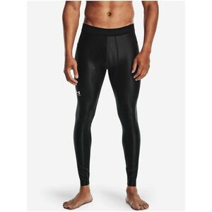 Čierne pánske legíny Under Armour UA HG IsoChill Leggings-BLK vyobraziť