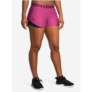 Ružové dámske kraťasy Under Armour Play Up Shorts 3.0-PNK vyobraziť