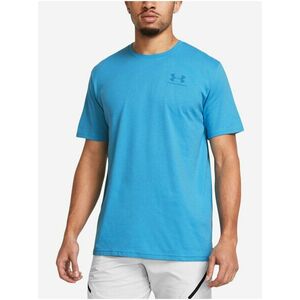 Modré pánske tričko Under Armour UA M SPORTSTYLE LC SS-BLU vyobraziť