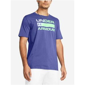 Fialové pánske tričko Under Armour UA TEAM ISSUE WORDMARK SS-PPL vyobraziť