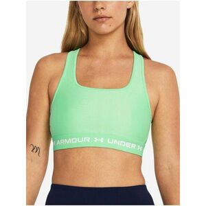 Svetlo fialová dámska športová podprsenka Under Armour Crossback Mid Bra-PPL vyobraziť