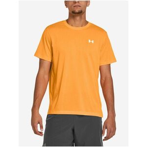 Oranžové pánske športové tričko Under Armour UA LAUNCH SHORTSLEEVE vyobraziť