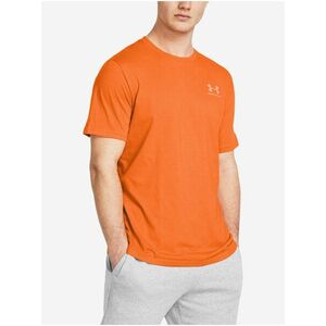 Oranžové pánske tričko Under Armour UA M SPORTSTYLE LC SS vyobraziť