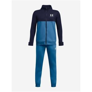 Modrá chlapčenská športová súprava Under Armour UA CB Knit Track Suit vyobraziť