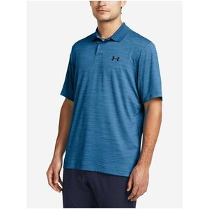 Modré pánske športové polo tričko Under Armour UA Performance 3.0 Polo vyobraziť