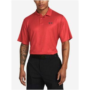 Červené pánske športové polo tričko Under Armour UA Perf 3.0 Printed Polo vyobraziť