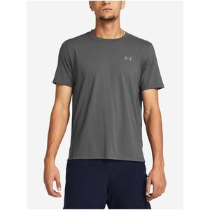 Sivé pánske športové tričko Under Armour UA LAUNCH ELITE SHORTSLEEVE vyobraziť