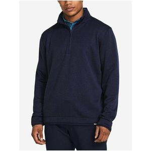 Tmavomodrá pánska športová mikina Under Armour UA Storm SweaterFleece QZ LB vyobraziť