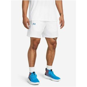 Biele pánske kraťasy Under Armour UA Baseline Woven vyobraziť