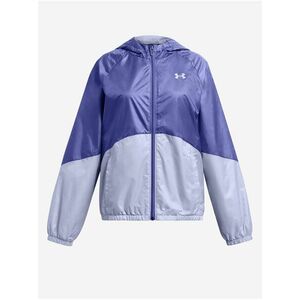 Fialová dievčenská bunda Under Armour UA Sport Windbreaker vyobraziť