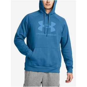 Modrá pánska mikina Under Armour UA Rival Fleece Logo HD vyobraziť