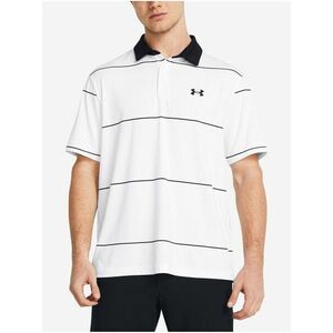 Bílé pánské polo tričko Under Armour UA Playoff 3.0 Stripe Polo vyobraziť