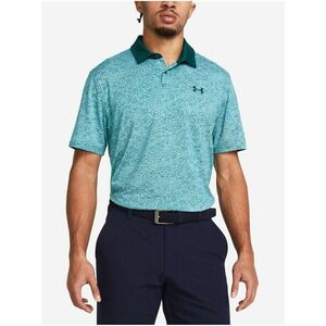 Tyrkysové pánske športové polo tričko Under Armour UA T2G Printed Polo vyobraziť