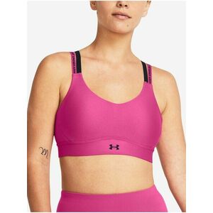 Tmavo ružová dámska športová podprsenka Under Armour UA Infinity Mid 2.0 Rib Bra vyobraziť