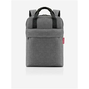 Sivý dámsky batoh Reisenthel Allday Backpack M Twist Silver vyobraziť