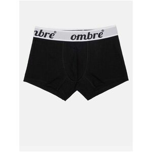 Bielo-čierne pánske boxerky Ombre Clothing vyobraziť